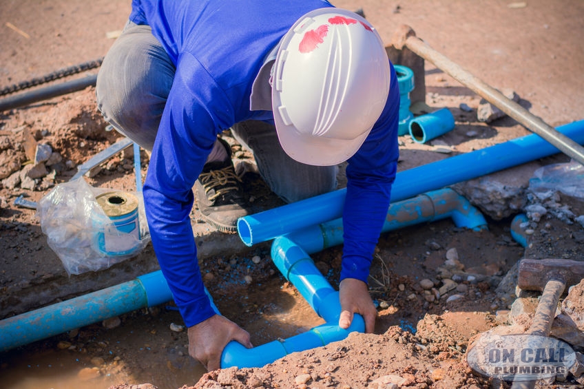 Broken Sewer Pipe, Sewer Pipe Repair, On Call Plumbing