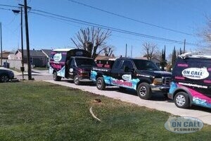 plumbing trucks